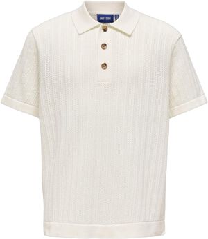 OSJMOON REG 12 SS POLO KNIT