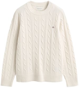 LAMBSWOOL CABLE C-NECK