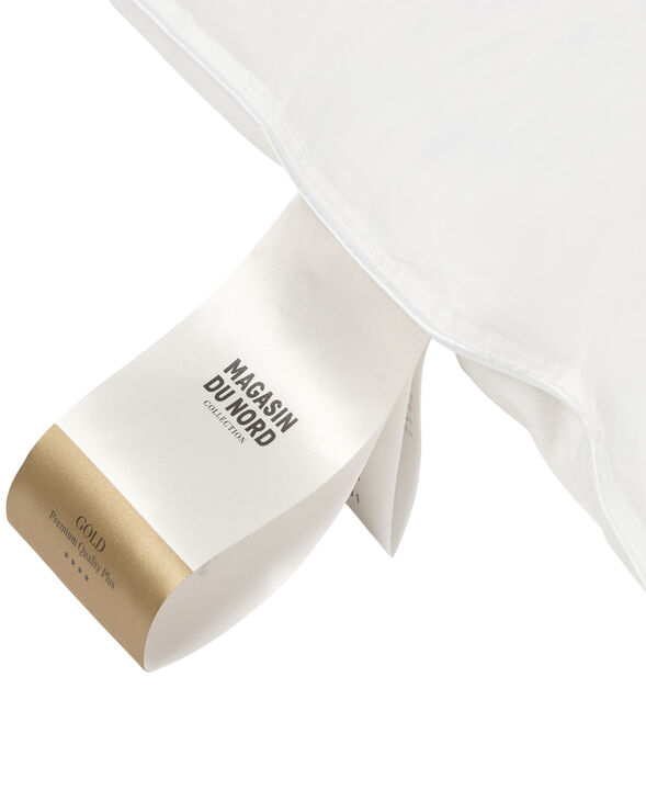 Guld 4 kammer pude Høj 60x63 cm.