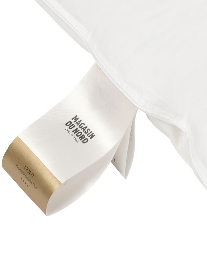 Guld 4 kammer pude Høj 60x63 cm.