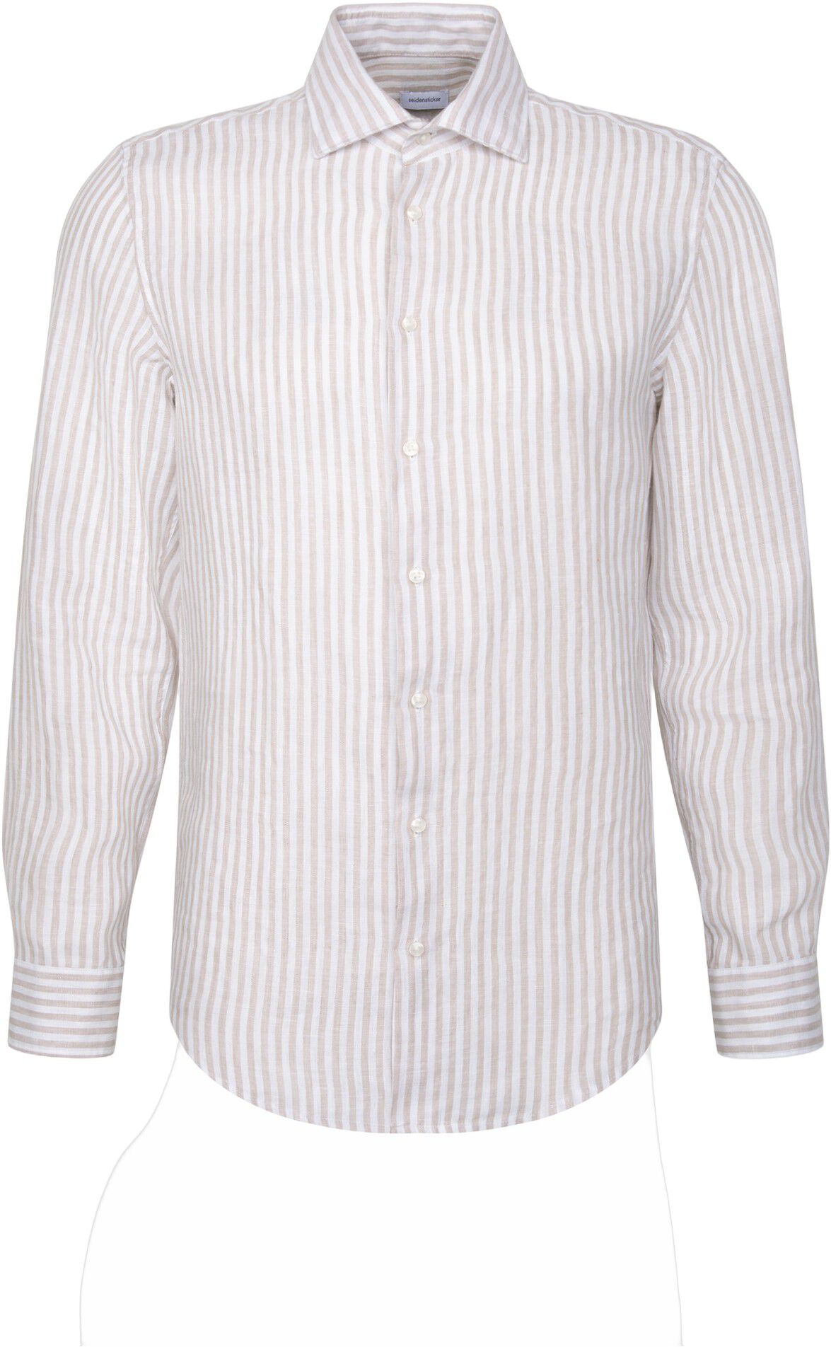 Linen shirt Slim 1/1 Kent-Collar Stripes