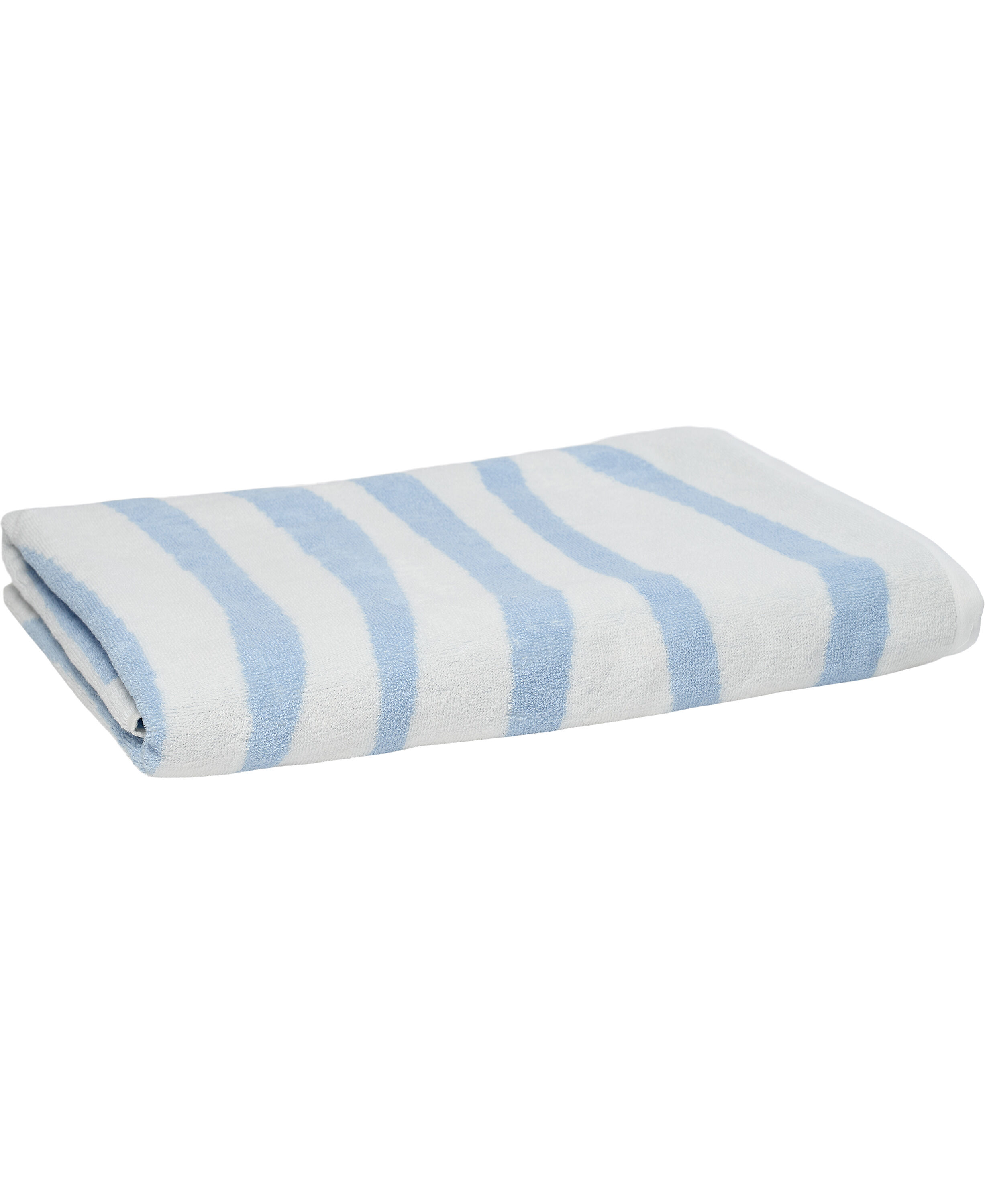 Wave beach towel powder blue/star white