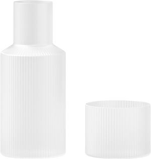 Ripple Small Carafe Set - Frosted