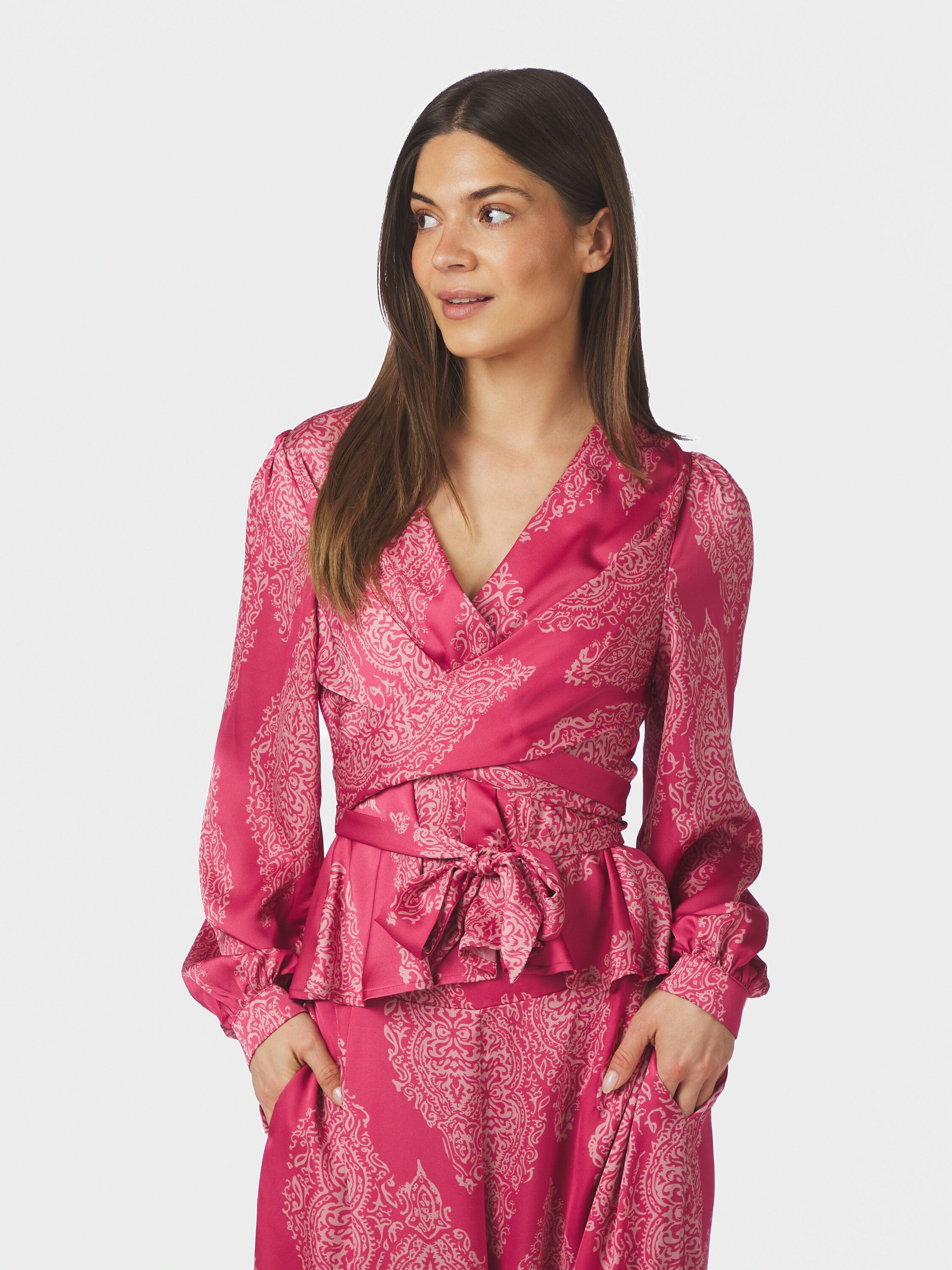 Rista Paisley Drop Blouse
