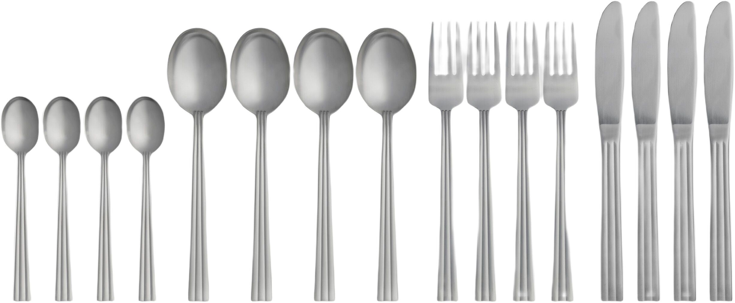 Bestiks&aelig;t Thebe Edition 2024 16 dele Mat st&aring;l Recycled