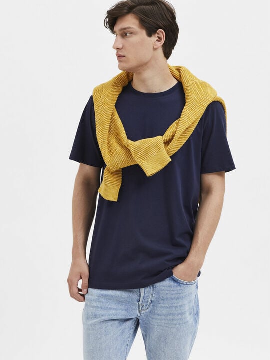 SLHASPEN SS O-NECK TEE NOOS