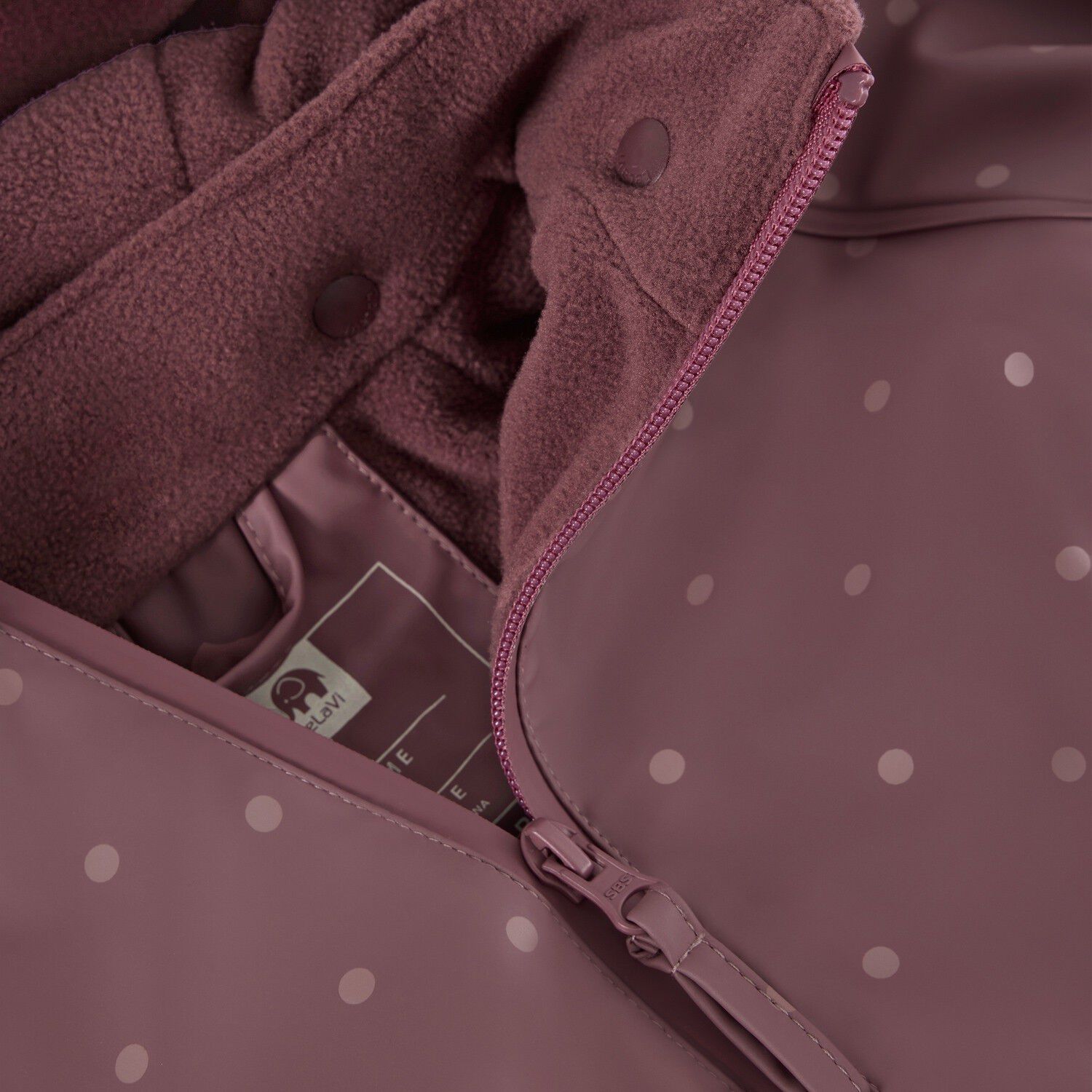 Rainwear Set - AOP, w. fleece