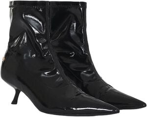 HILDA BOOTS - HIGH-SHINE BLACK