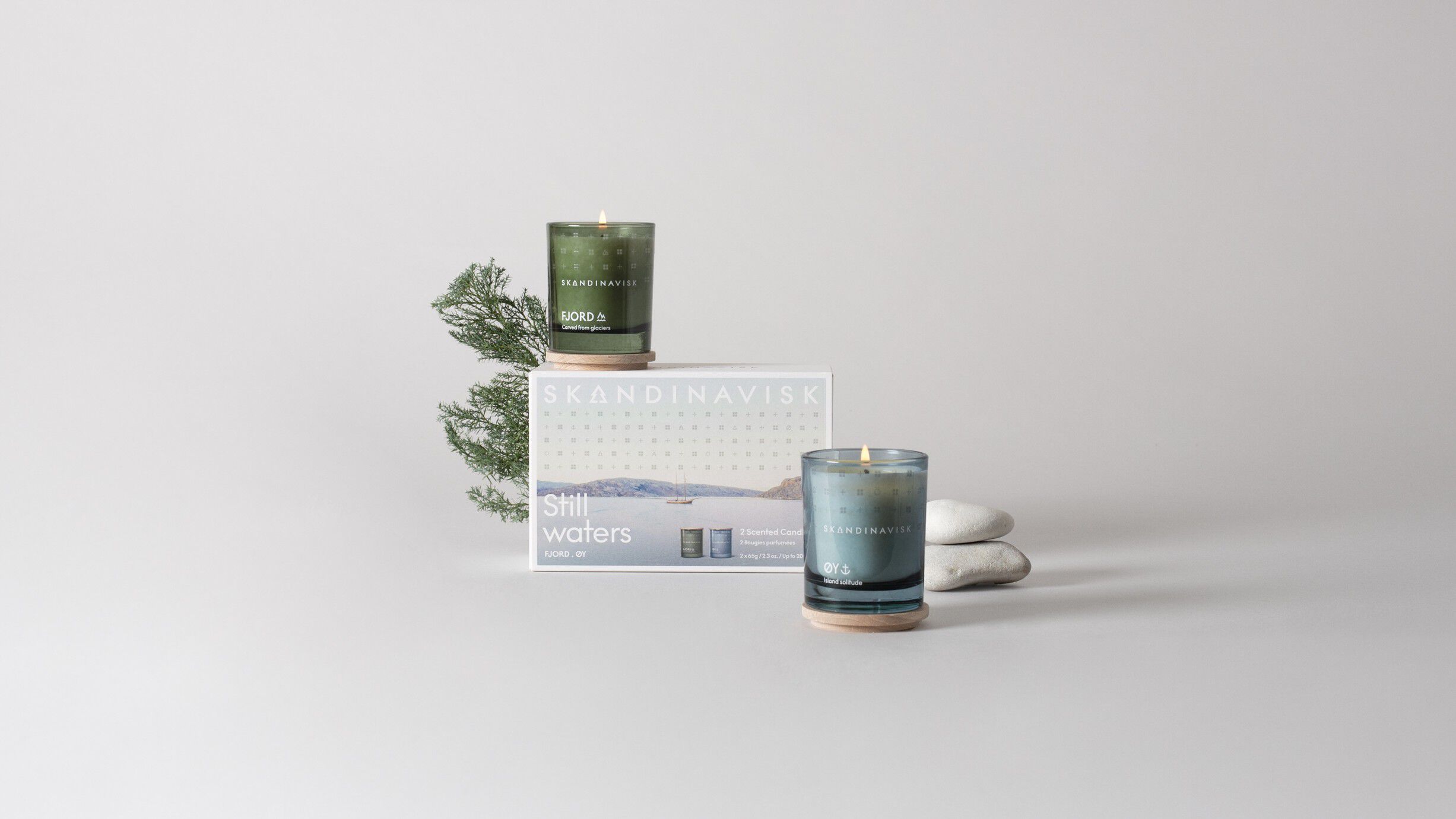 Still Waters Scented Candle Giftset (FJORD & ?Y)