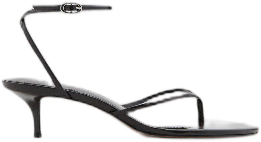 Strappy heeled sandals