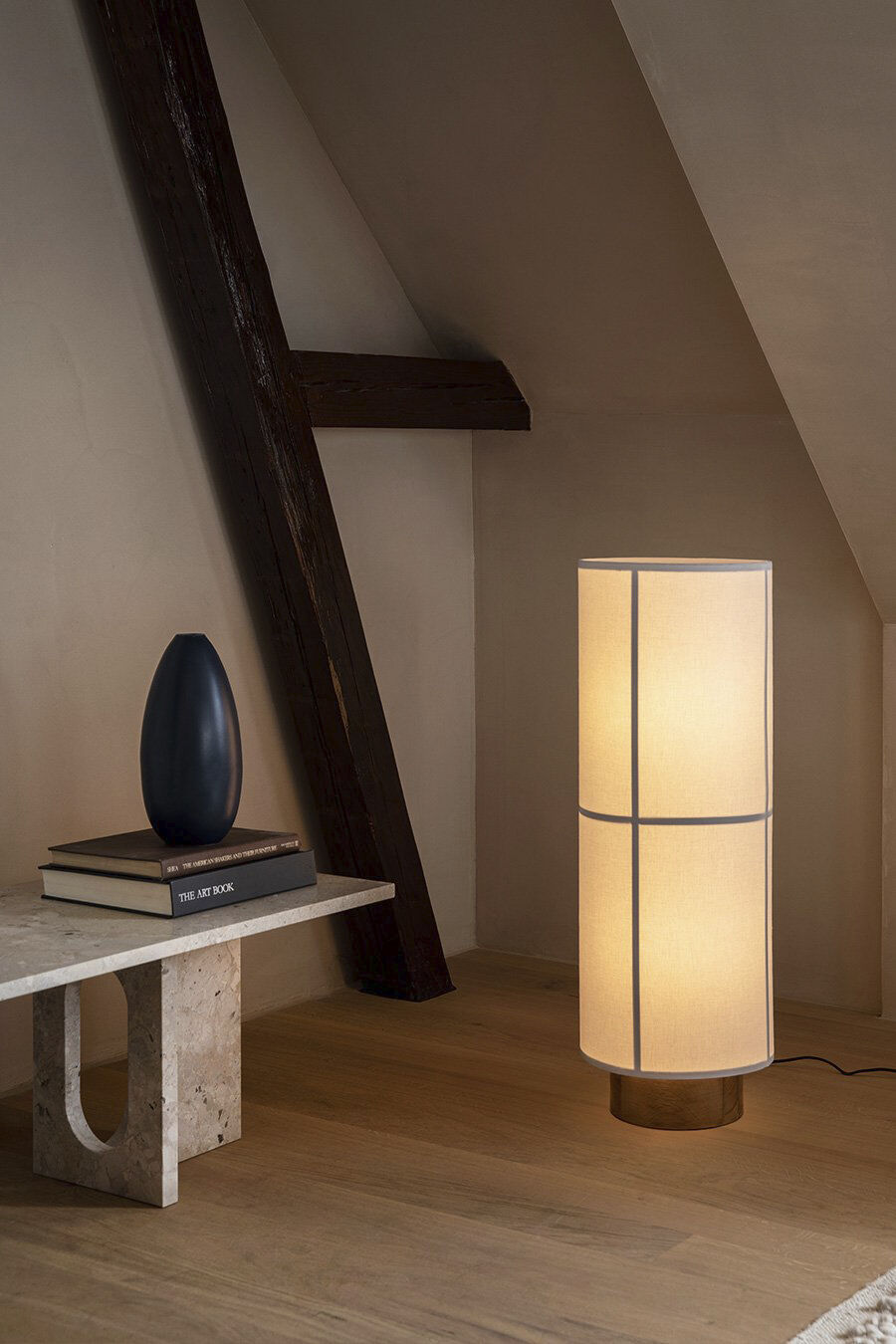 Hashira Floor Lamp, &Oslash;30, Raw
