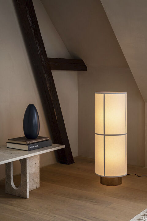 Hashira Floor Lamp, Ø30, Raw