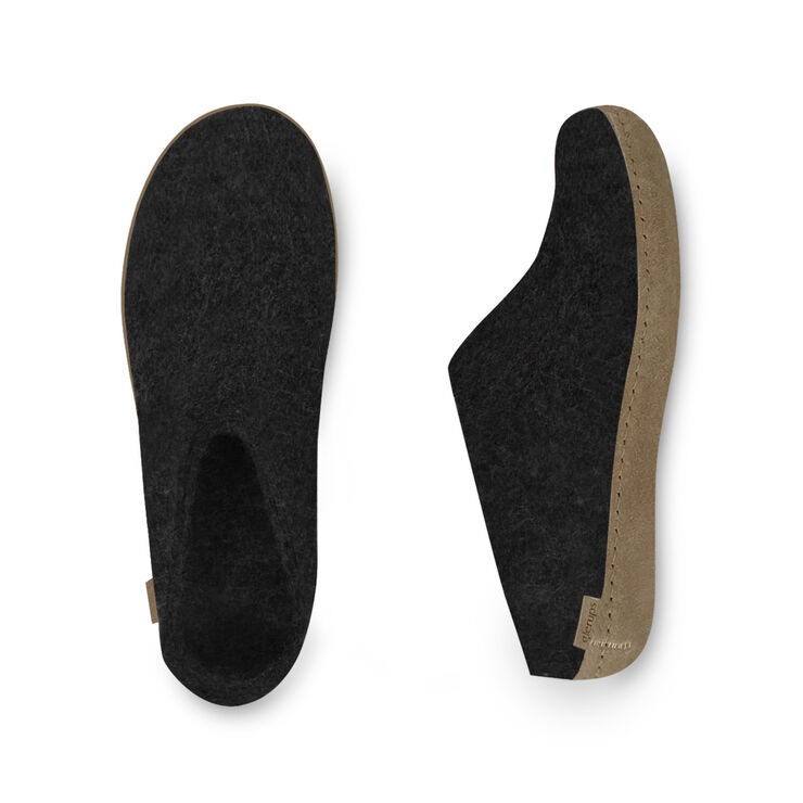 Glerups Tøffel med skindsål