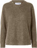 SLFLULU LS ALPACA BLEND KNIT O-NECK NOOS