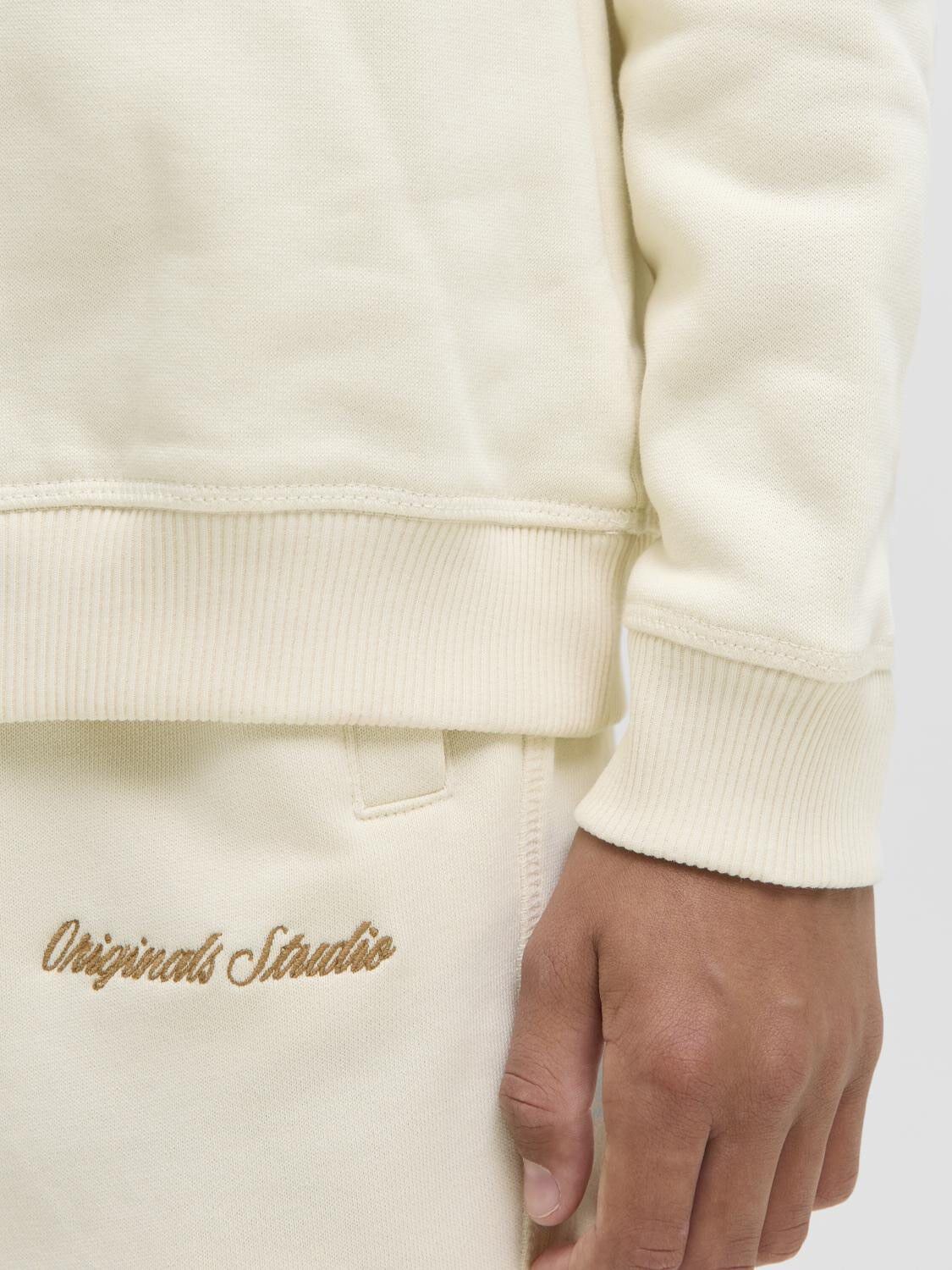 JORNORREBRO EMB SWEAT CREW NOOS JNR