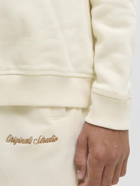 JORNORREBRO EMB SWEAT CREW NOOS JNR