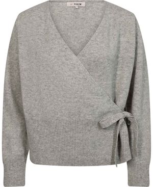 Merino wrap cardigan
