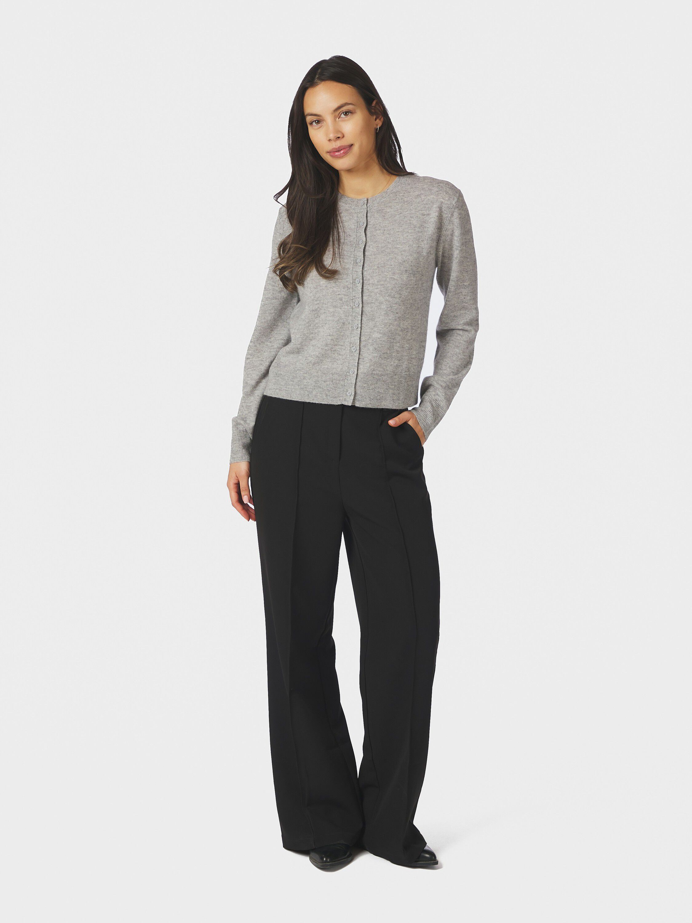 Bina Wool Knit Cardigan