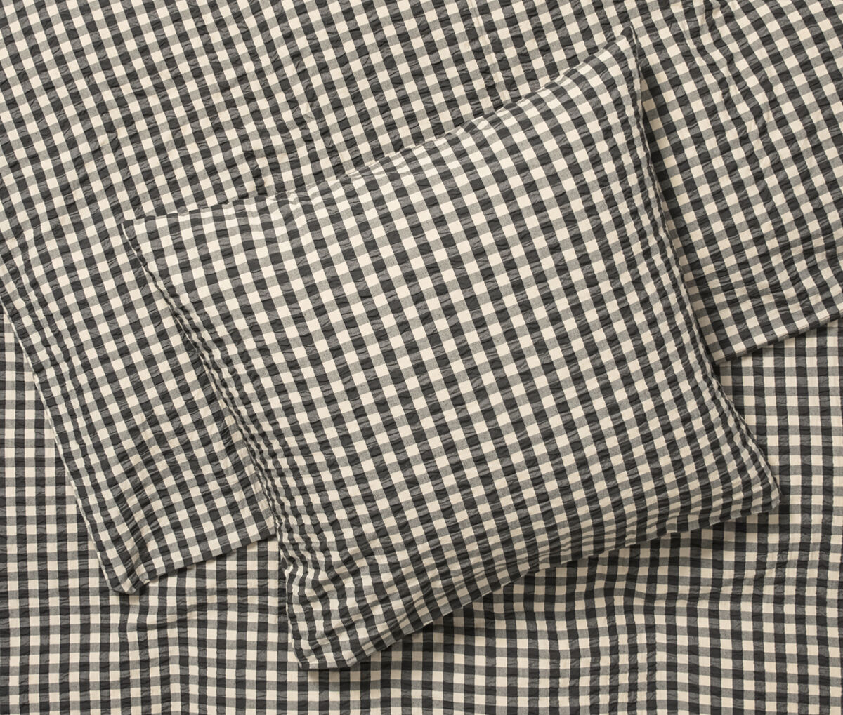 B&aelig;k&B&oslash;lge Senget&oslash;j 220x220 cm sort/sand SE