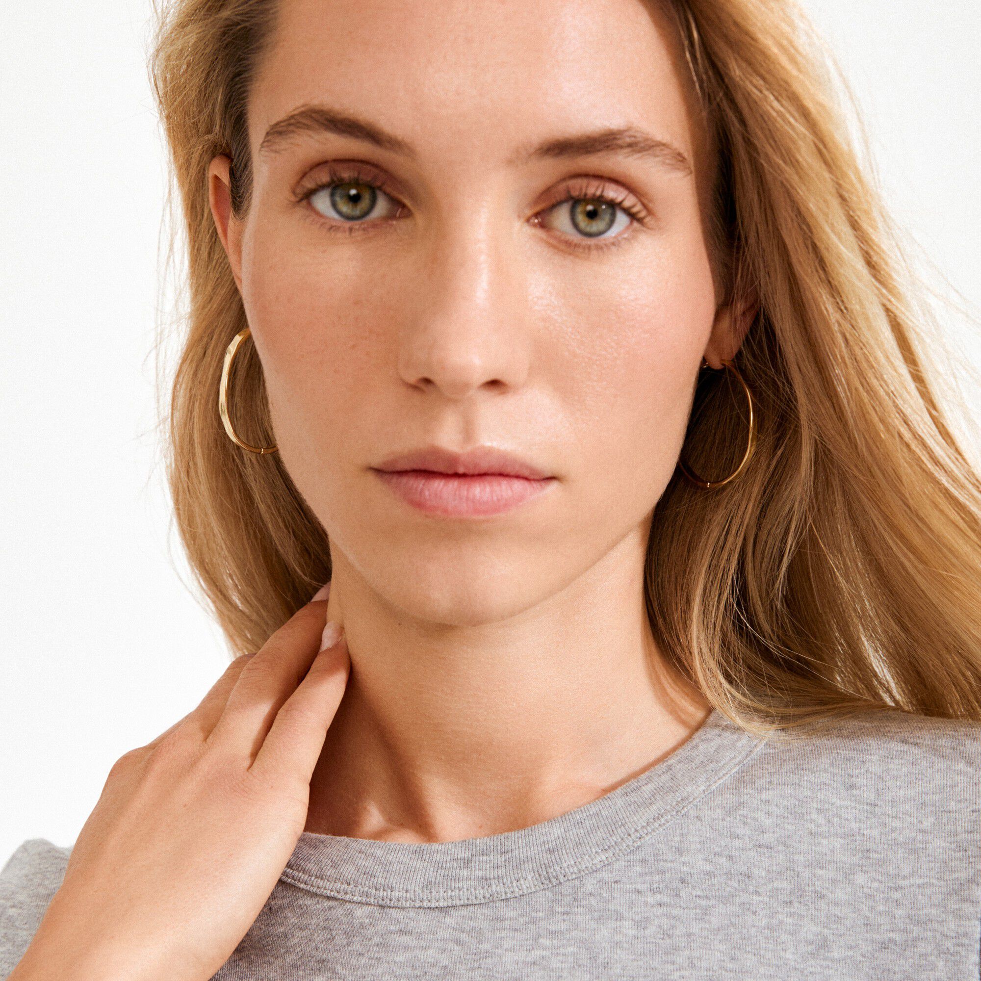 EMBER hoop &oslash;reringe guldbelagt