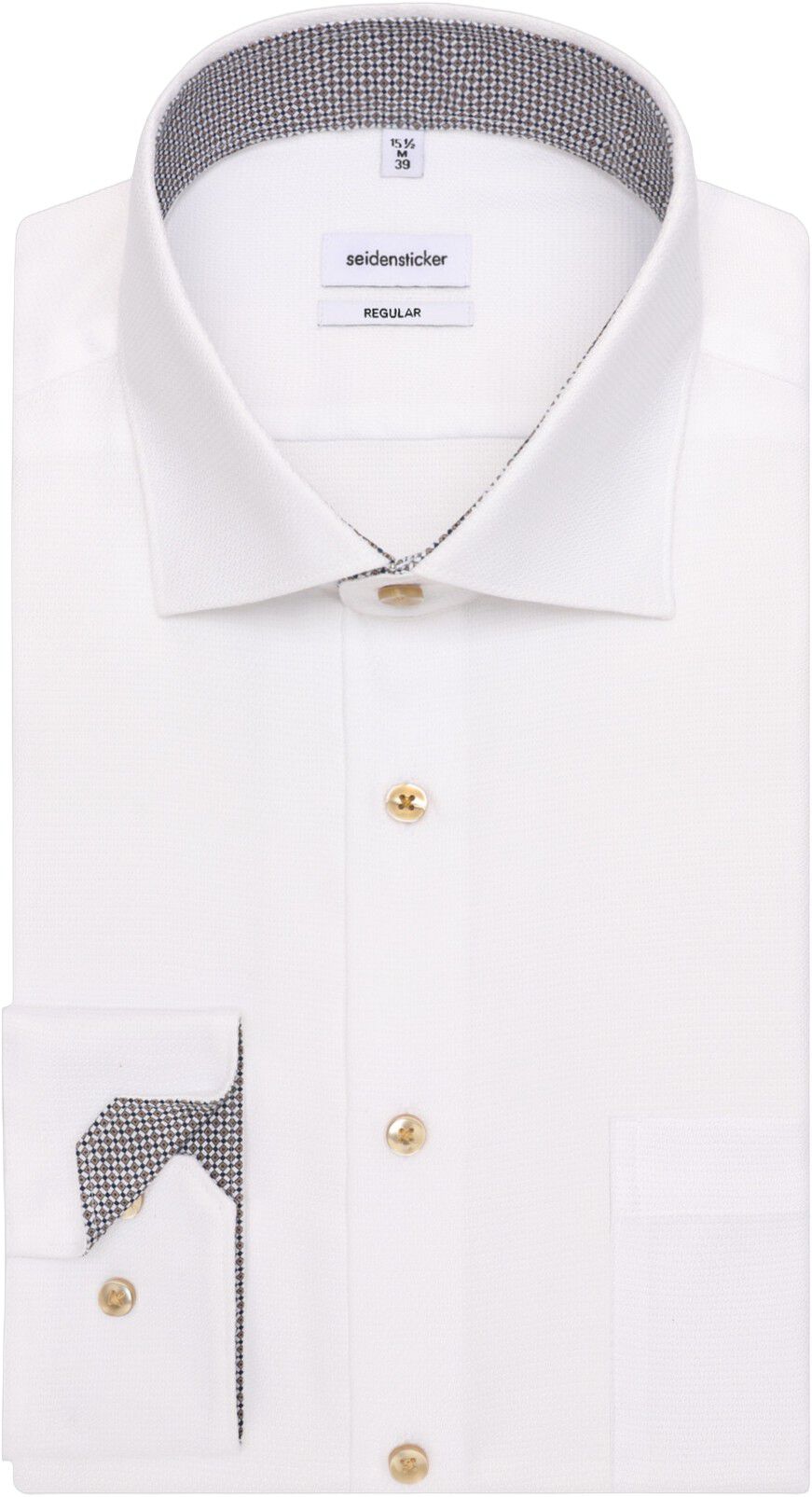 Business shirt Regular 1/1 Kent-Collar Structure