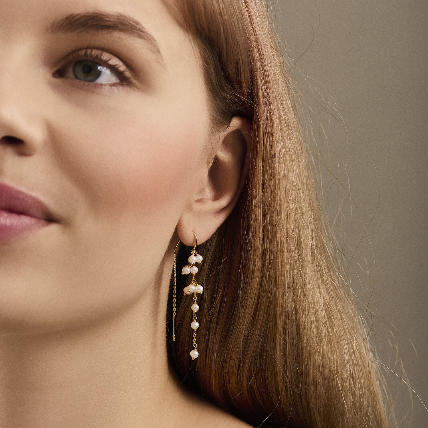 Ocean Treasure Earchains size 55 mm