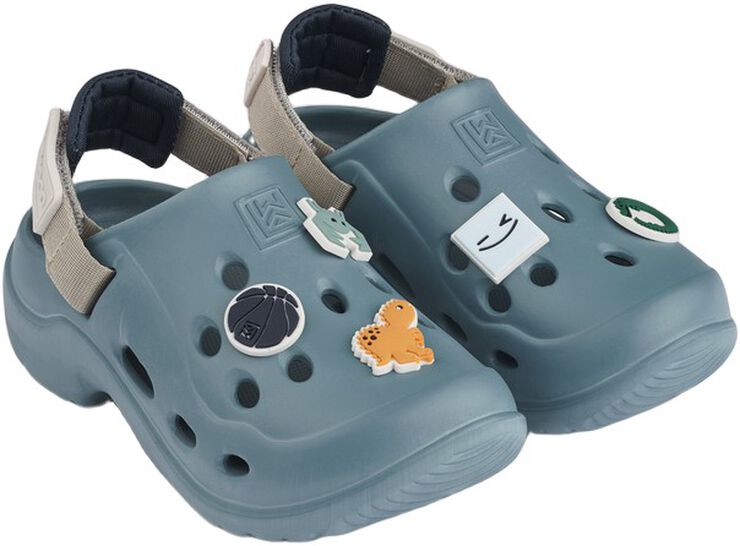 Milas Sandals Whale blue mix-30
