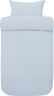 Frøya økologisk sengesæt lyseblå