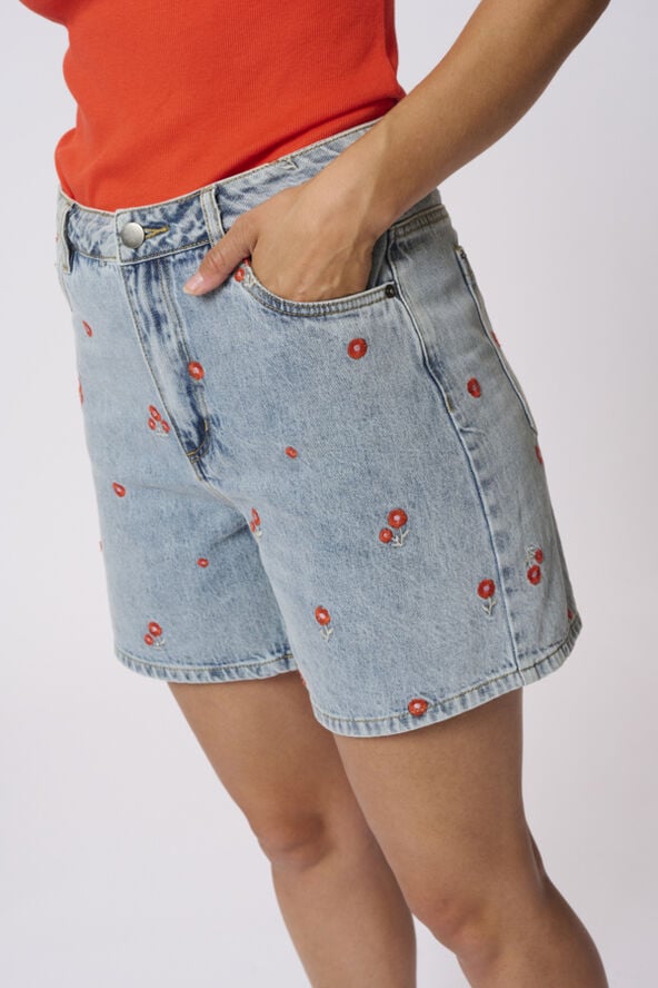 KAbabeth HW Denim Shorts