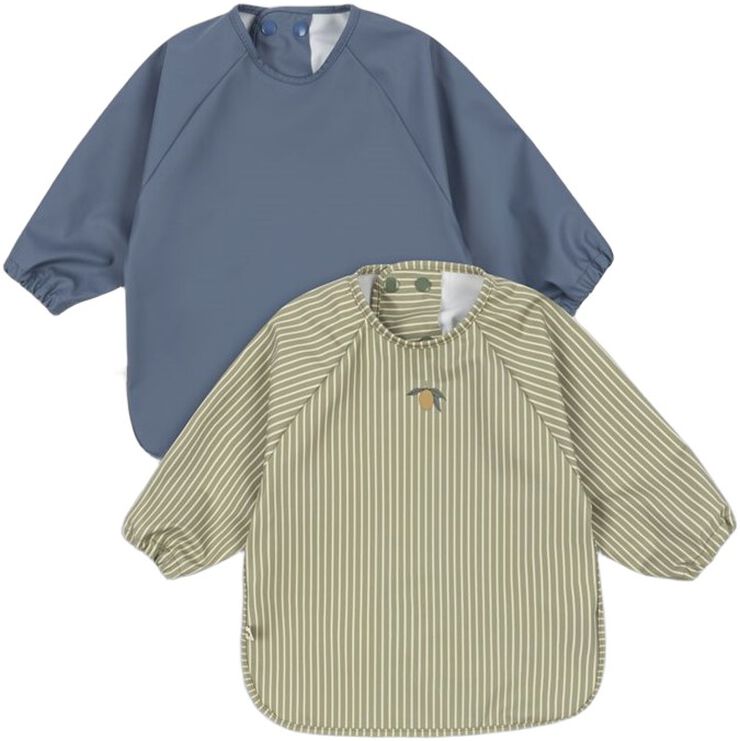 2 PACK DINNER BIB WITH SLEEVES