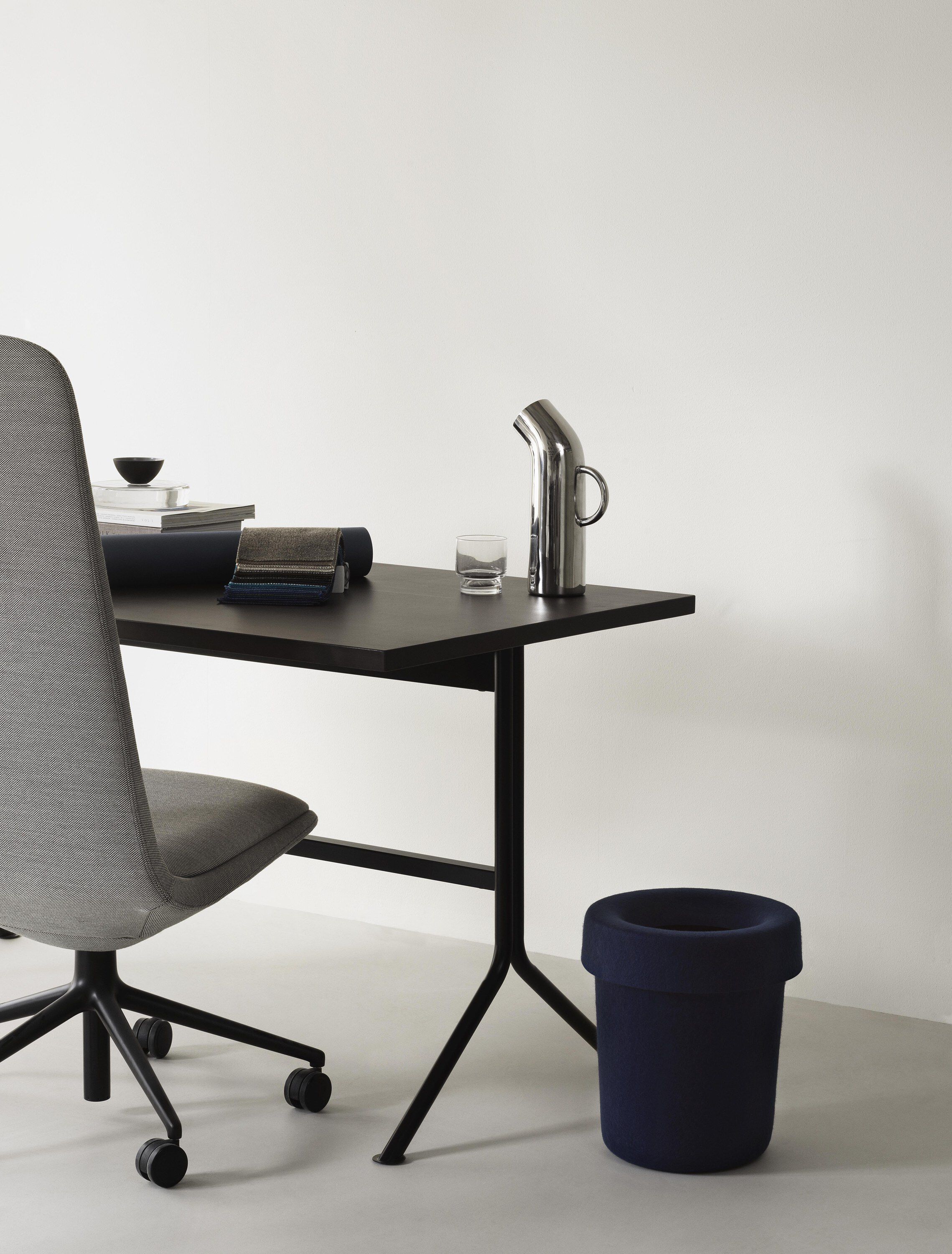 Hide Office Bin Dark Blue