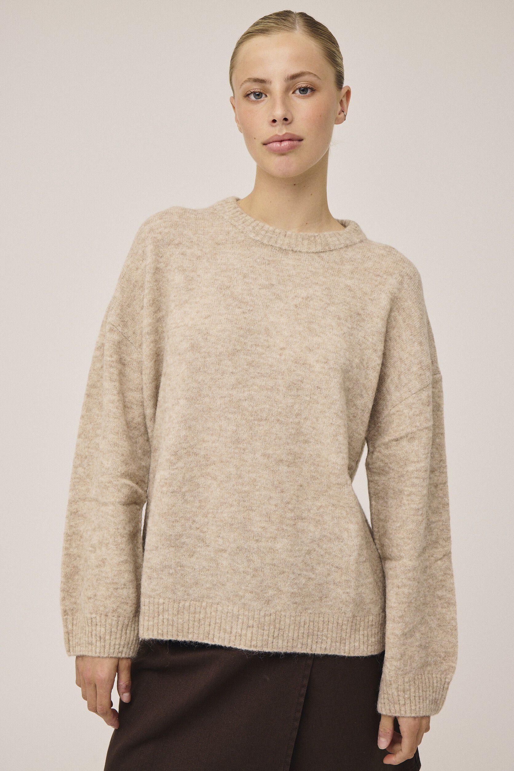 Cindi 8 Striksweater - Alpakamix RWS