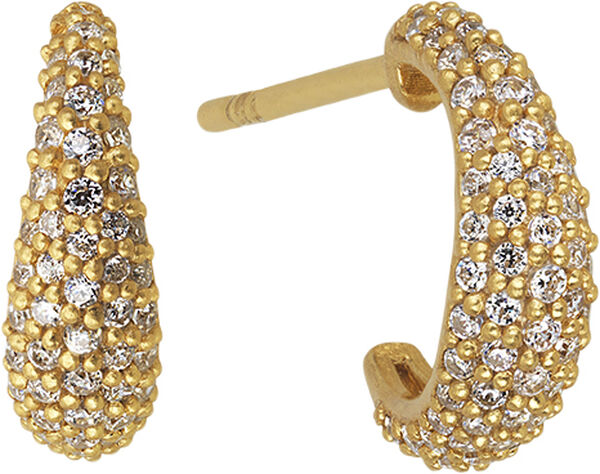 Ocean Flow Hoop Sparkle Small