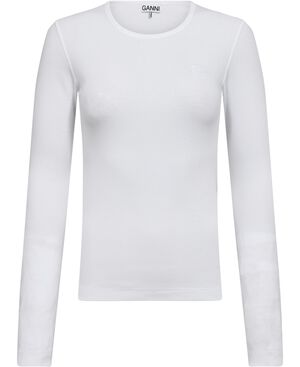 Soft Cotton Rib Longsleeve Top