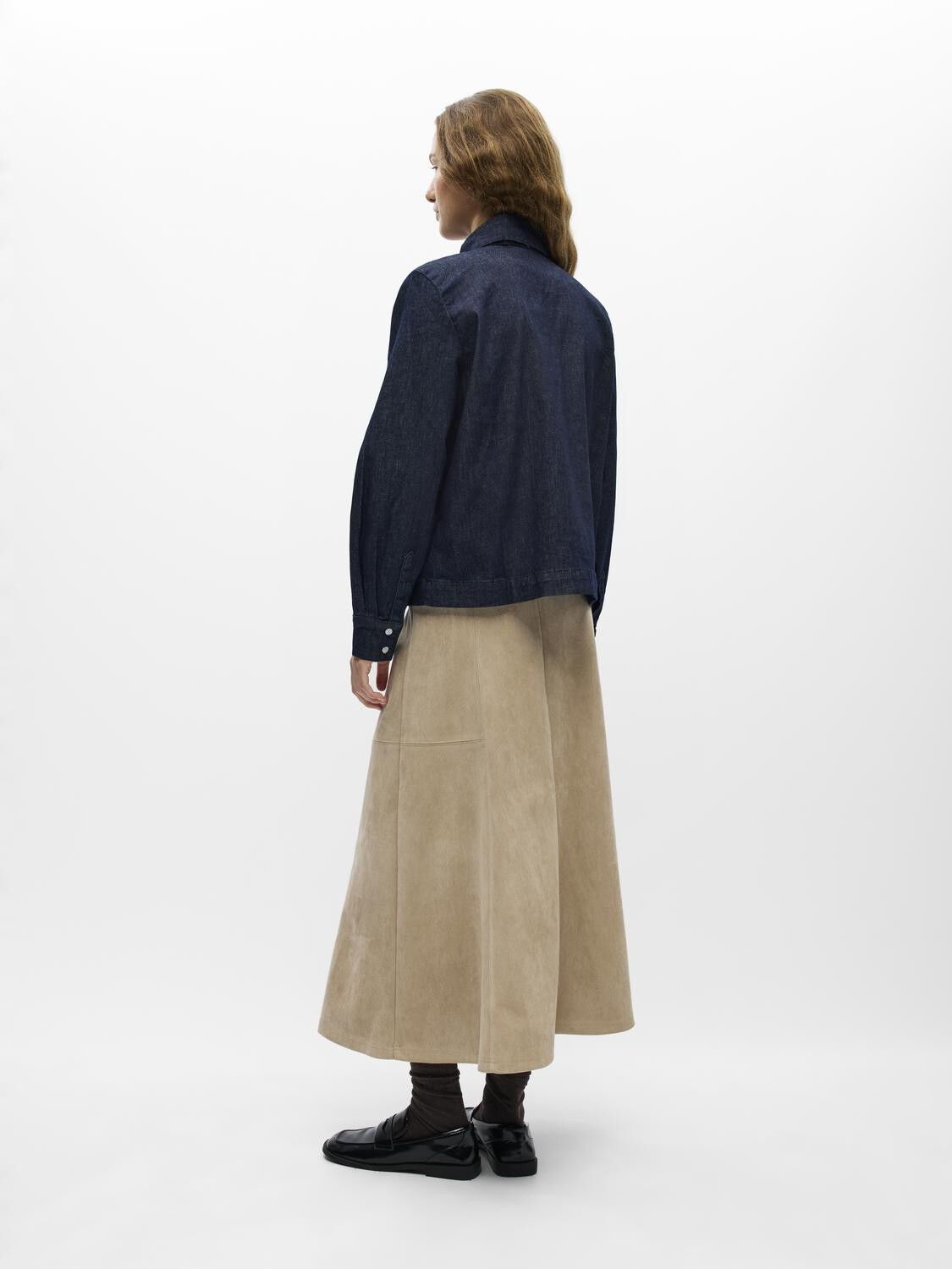 Objlitka L/S Oz Denim Shirt E Aw Fair 26