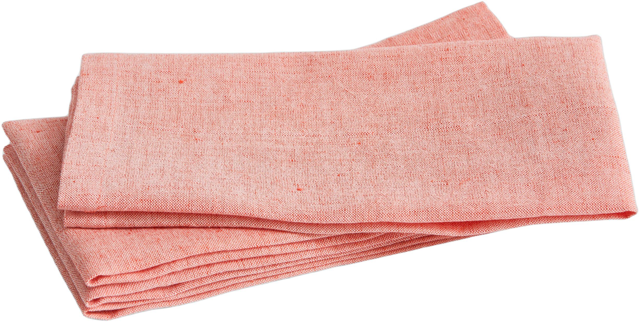 Tavolo Napkin/Placemat-Set of 4-Soft coral