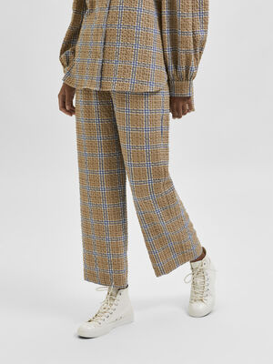 SLFALMA MW WIDE CROPPED PANT W