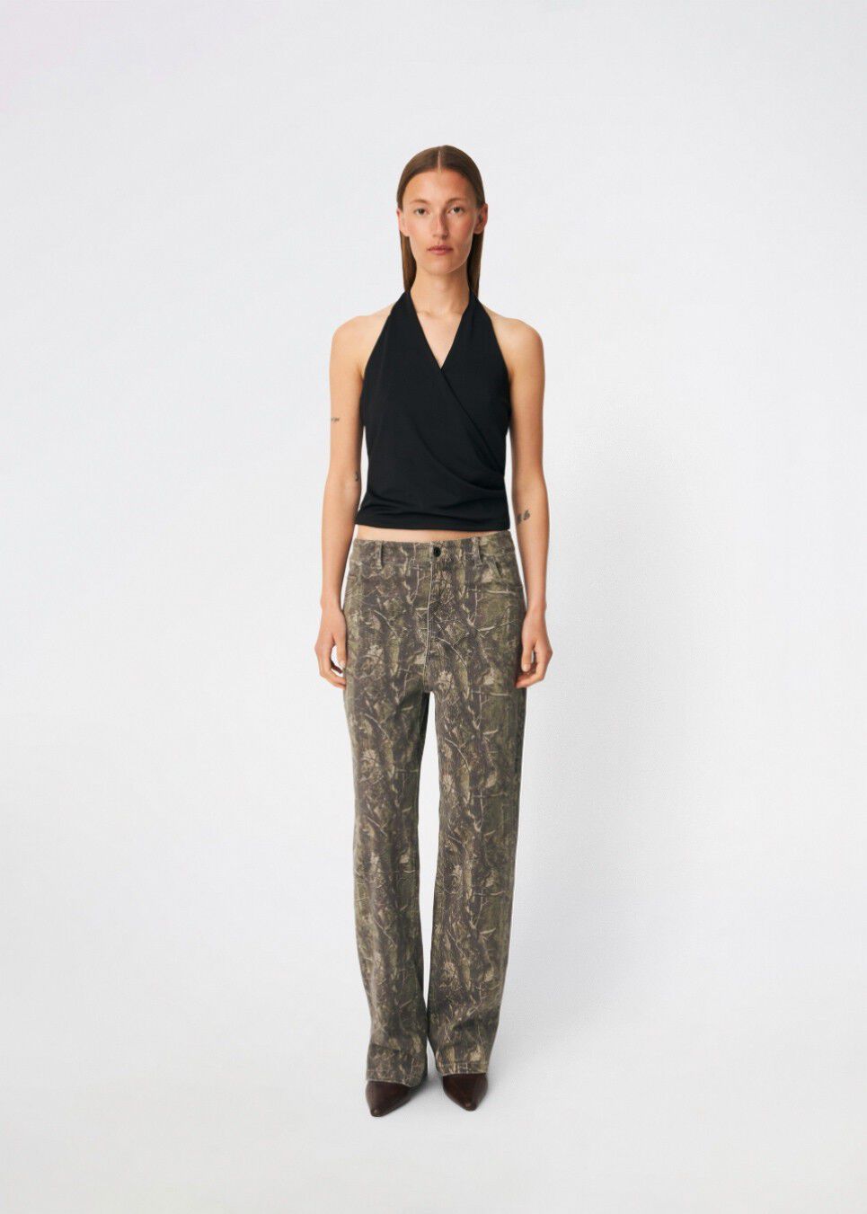 Himamd halterneck top