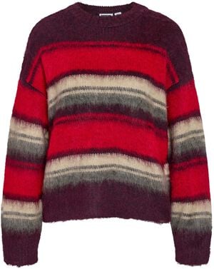NMTILDA L/S O-NECK BRUSHED KNIT