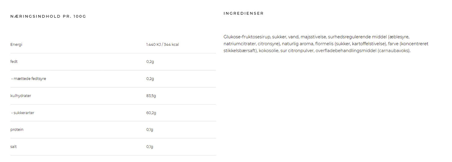 Lime med Sur Citron - regular cube 240 gr