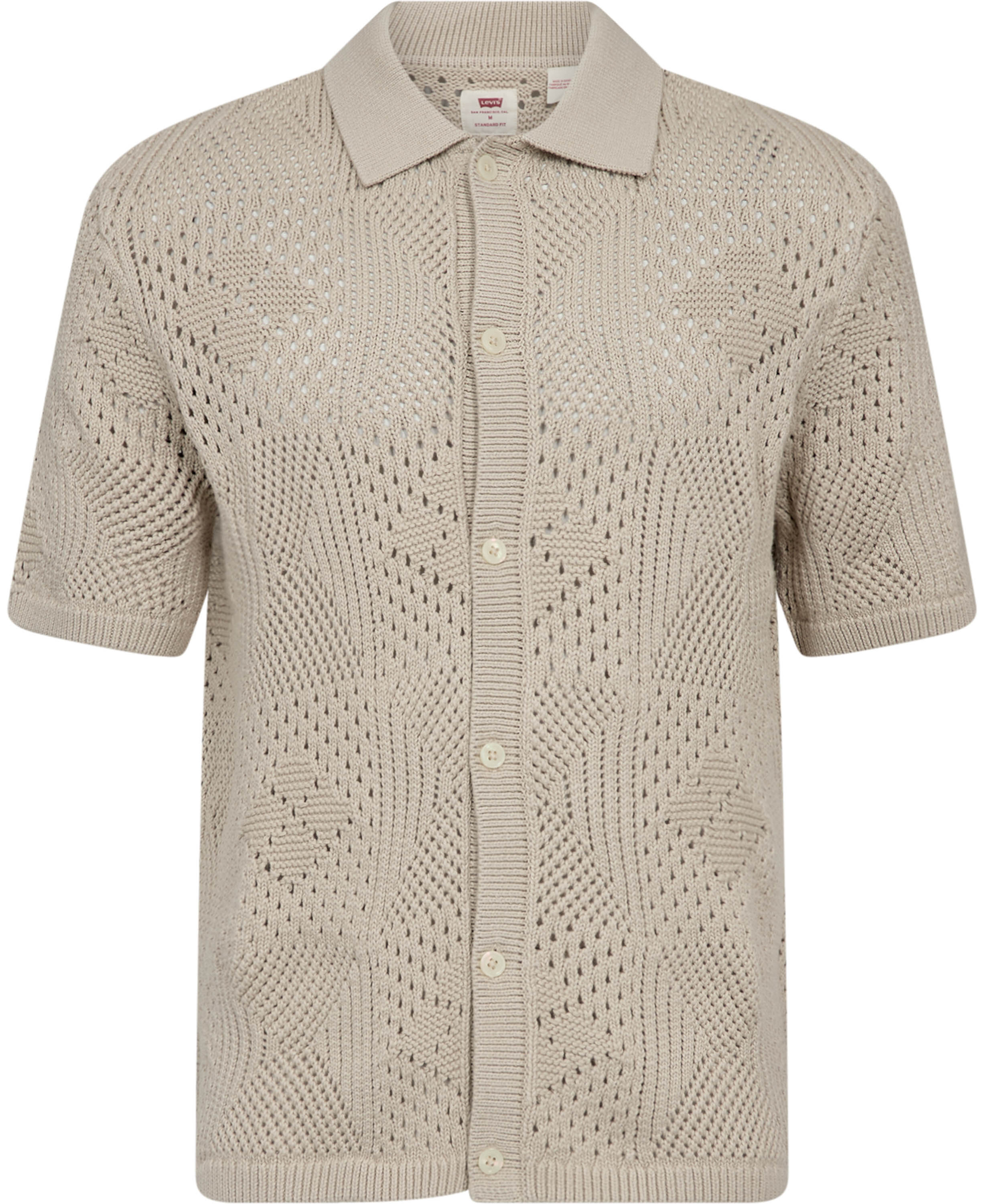 SWEATER CAMP SHIRT PUMICE STON