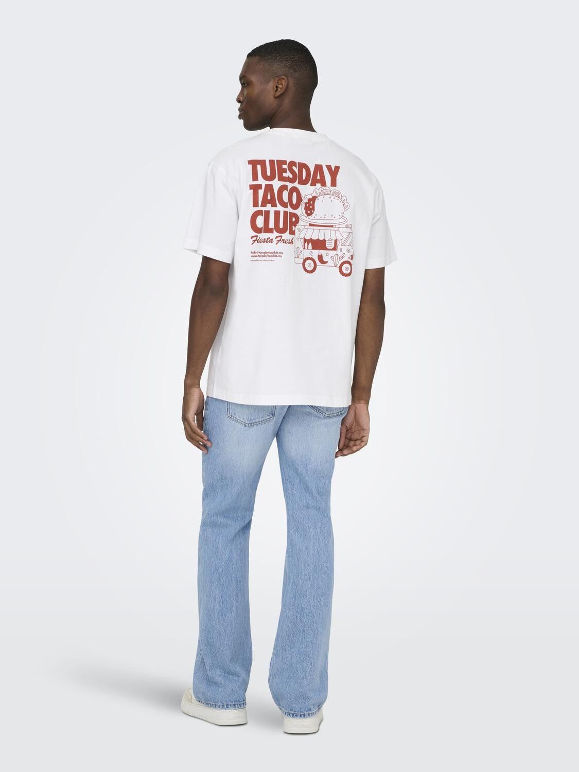 ONSFRED LIFE FOODIE RLX SS TEE