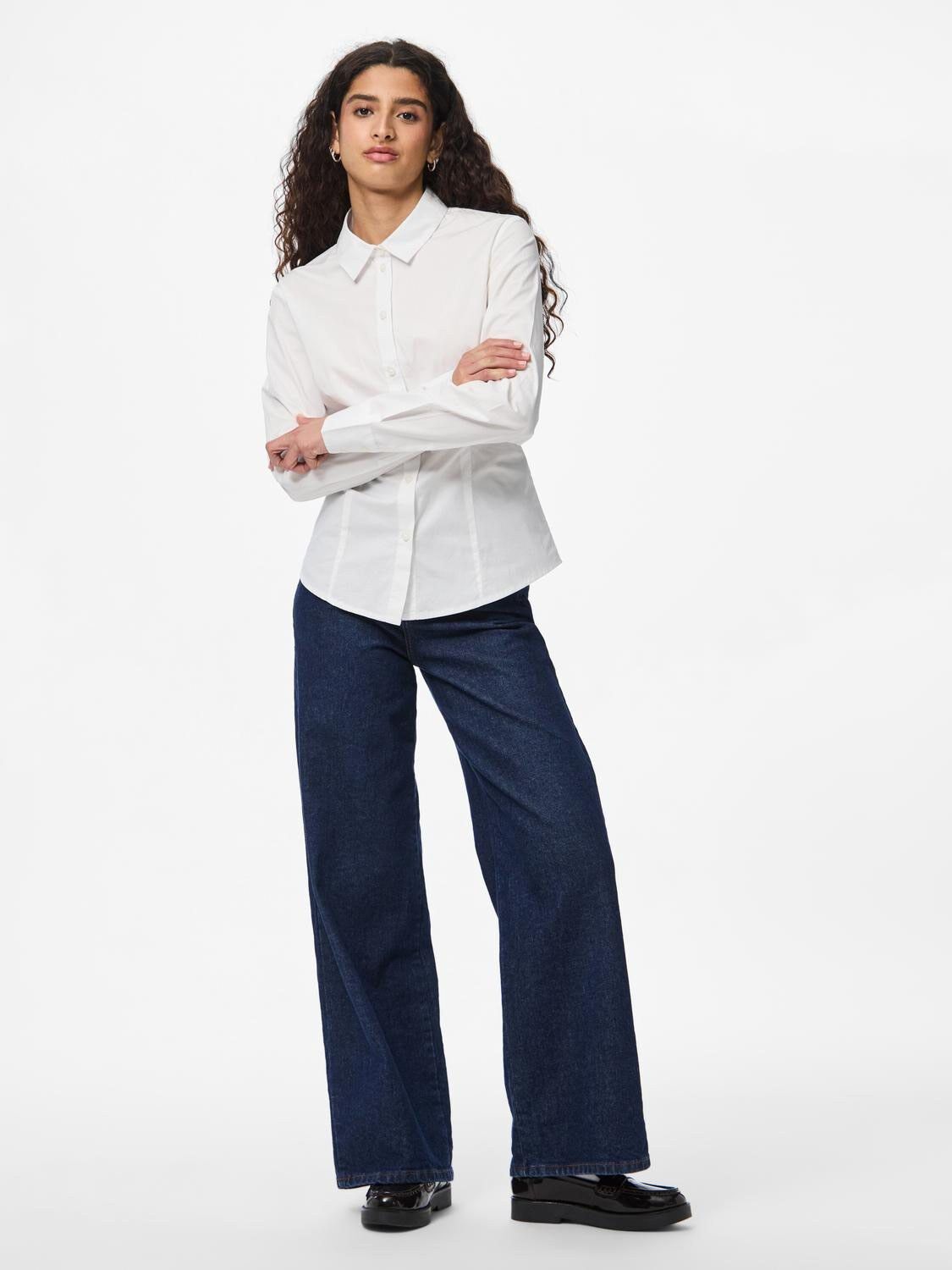 PCSUSSI LS SHIRT WVN NOOS