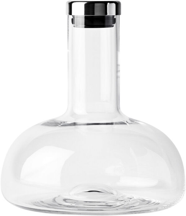 Wine Breather, Clear/Steel