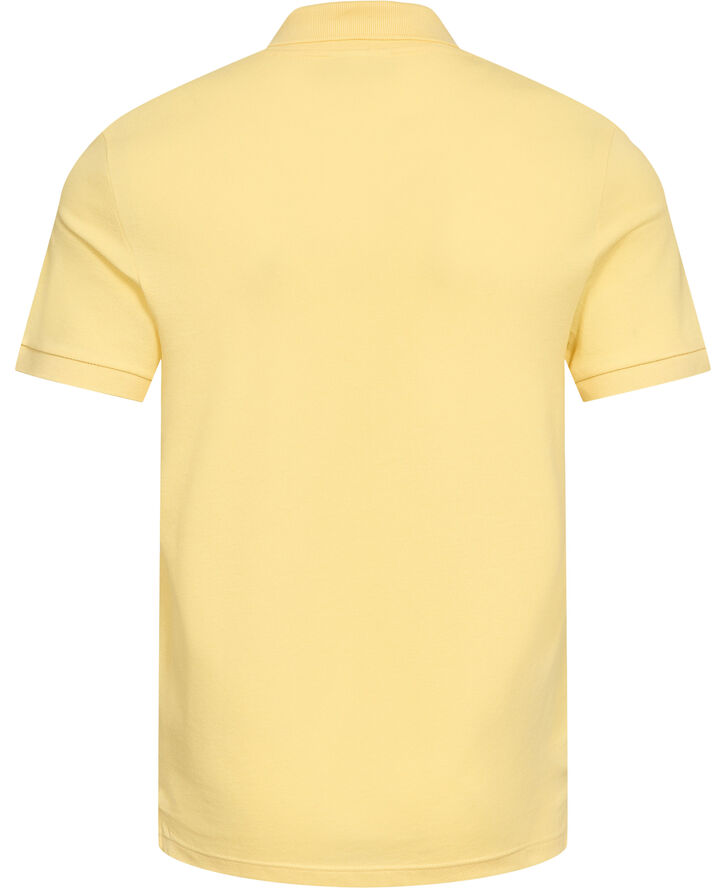 SHORT SLEEVED RIBBED COLLAR SHIRT