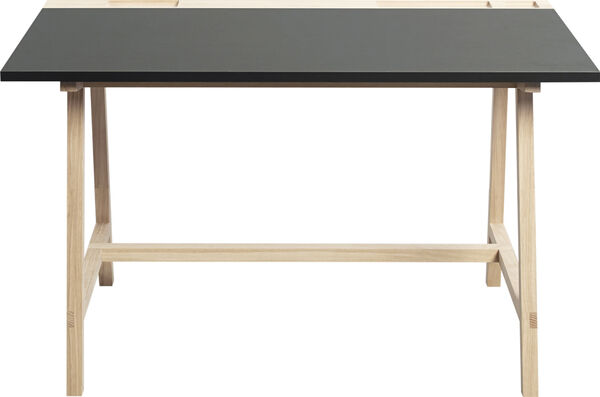 D1 Desk - linoleum Charcoal - 4166