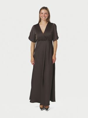 Zelina Heavy Sateen Dress
