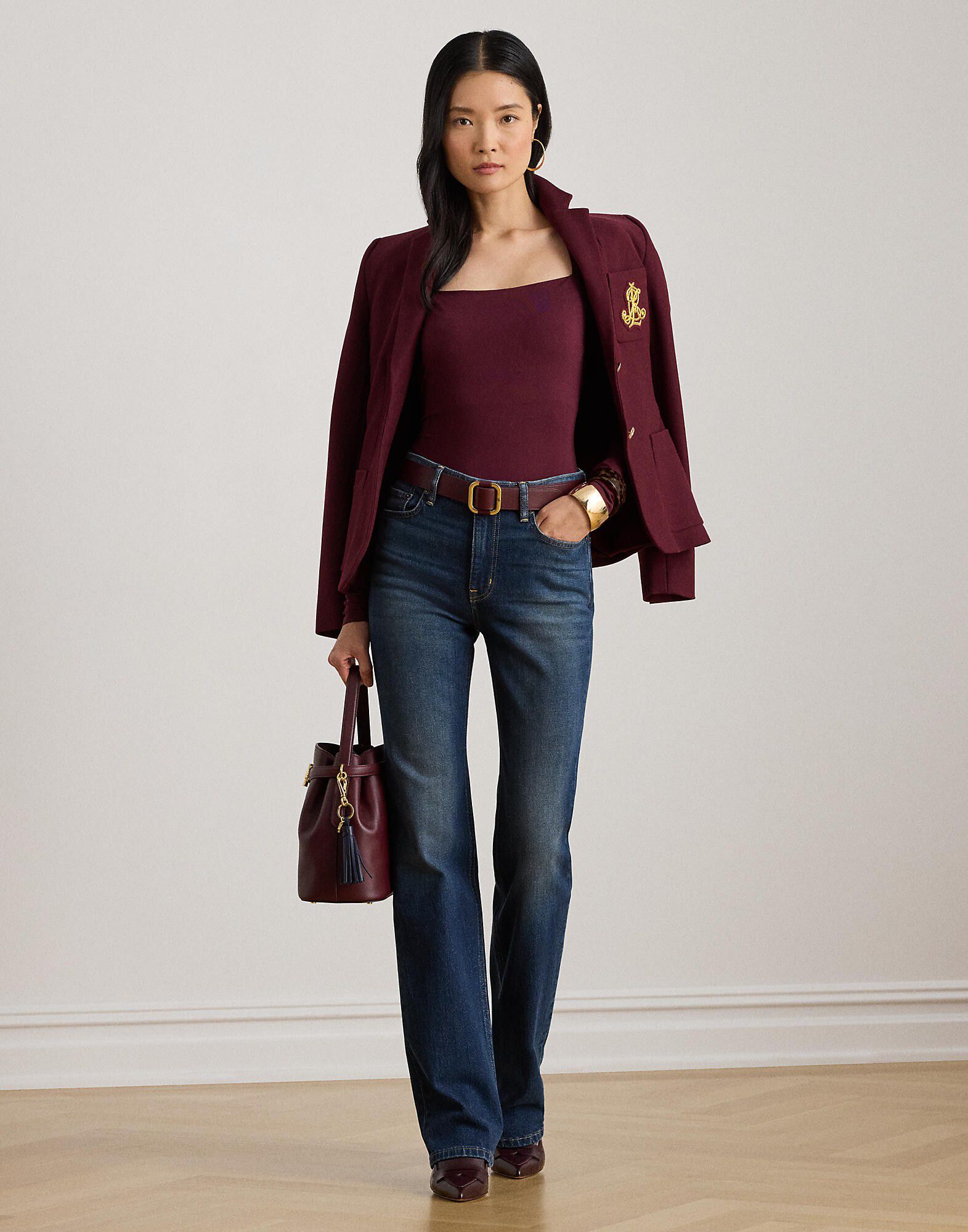 High-Rise Straight Jean