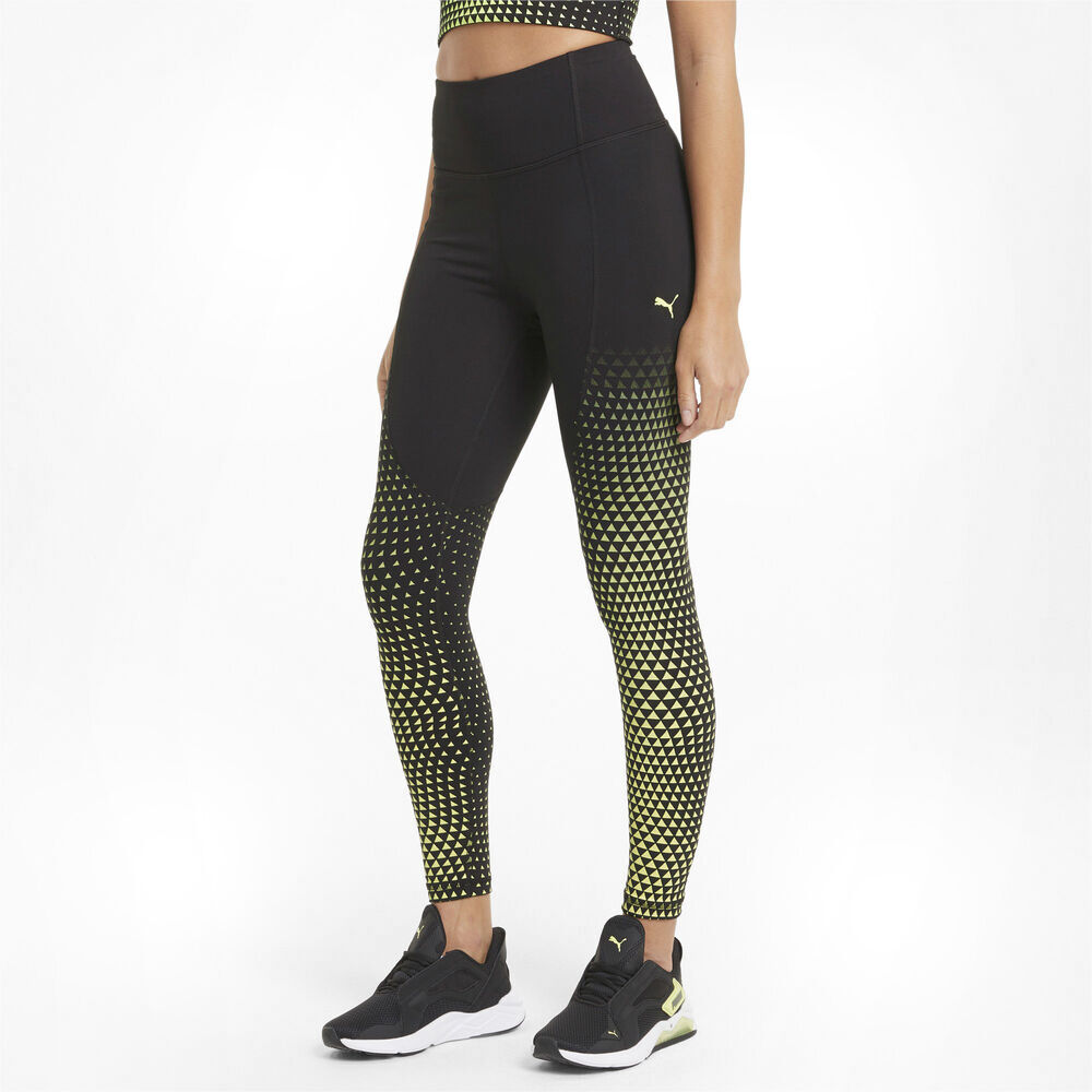 Train Digital Print high waist tights