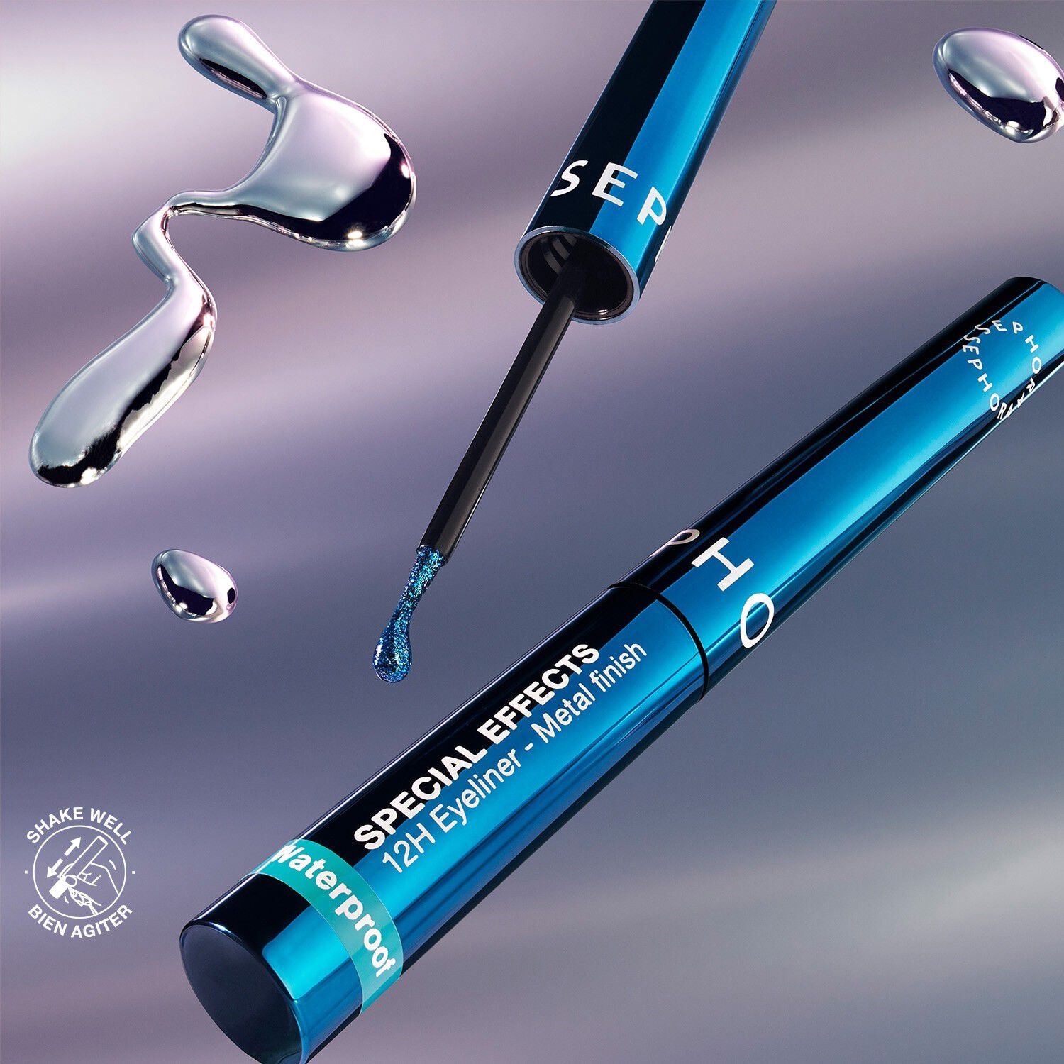 Special Effects 12H Eyeliner - Metal-finish